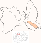 Map of Aerodrom Municipality, Macedonia